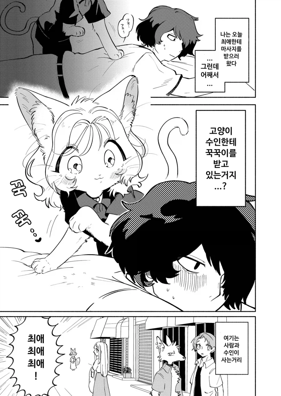 번역) 귀여운 고양이.manwha 이미지 3