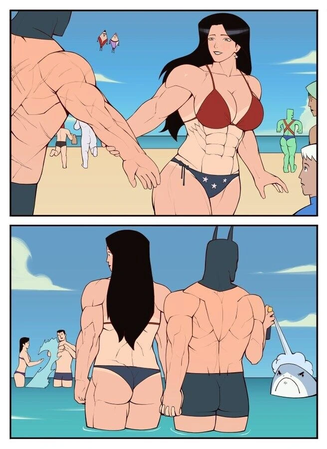 근육녀 많은 만화 이미지 7