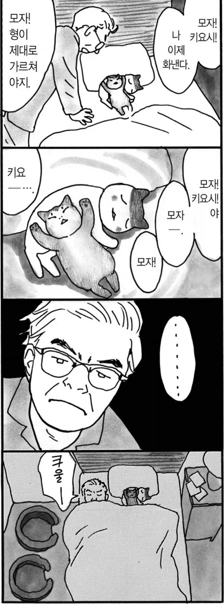 고양이 극혐하는 할아버지 만화 - 이미지 2