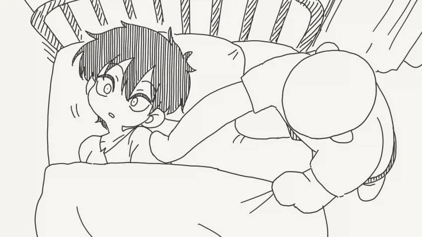 잠은 침대에서 자라는.manga - 이미지 3