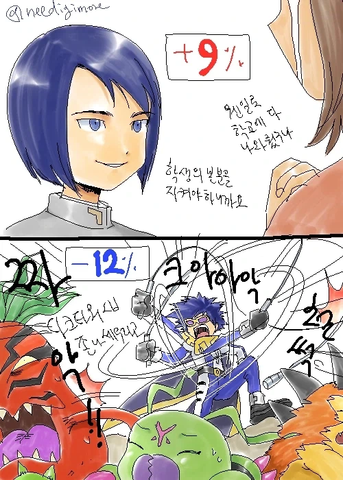 디지몬)주식하는 정우 - 이미지 3