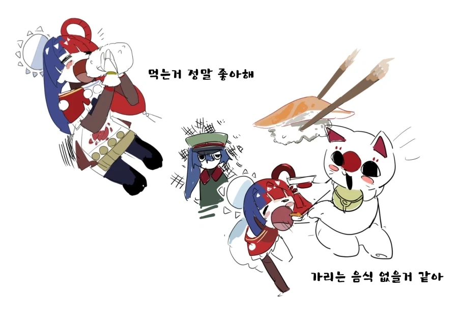 나라별 모에화 만화 - 이미지 7
