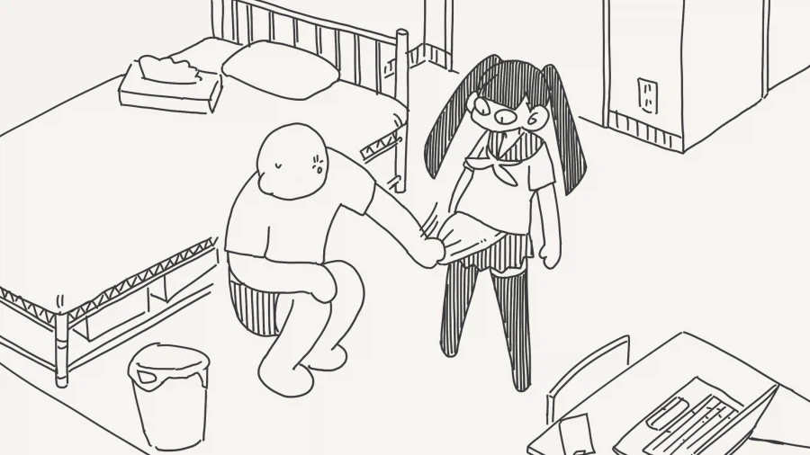 남자를 놀라게 해주고 싶었다는 만화 - 이미지 2