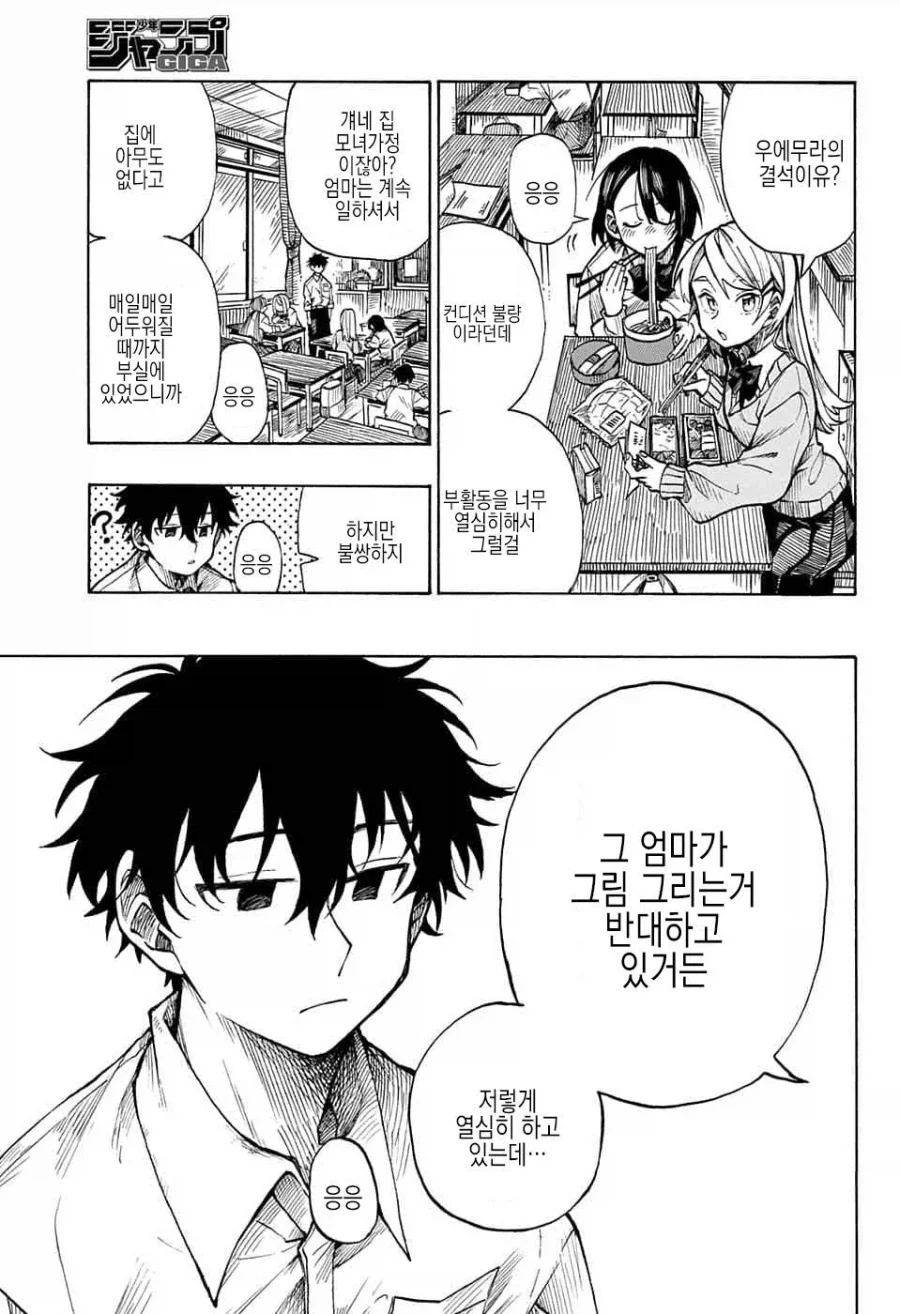 화가, 자신의 그림작품에 살해당하다.manga - 이미지 20