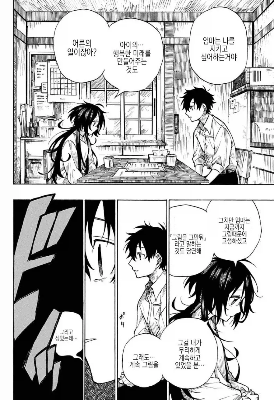 화가, 자신의 그림작품에 살해당하다.manga - 이미지 27
