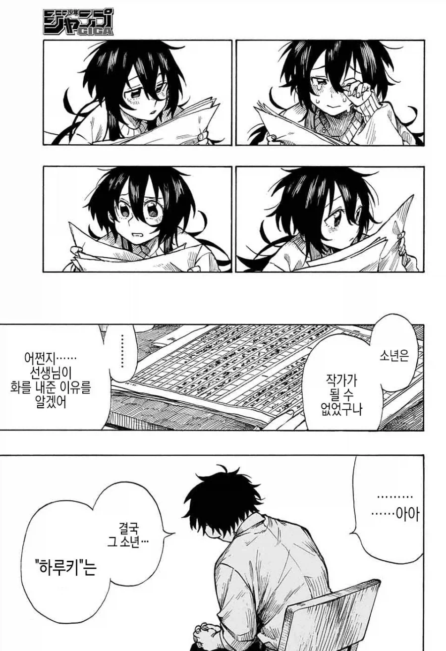 화가, 자신의 그림작품에 살해당하다.manga - 이미지 32