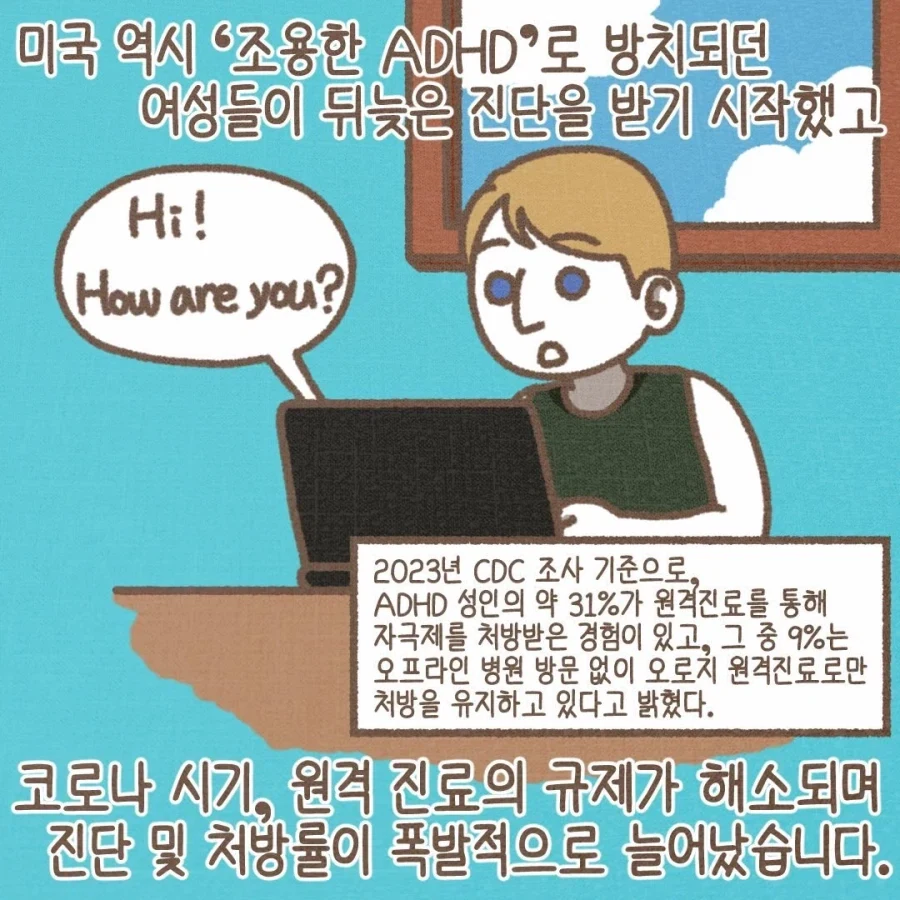 미국 ADHD 과잉진단, 제도 오남용의 배경.manwha - 이미지 2