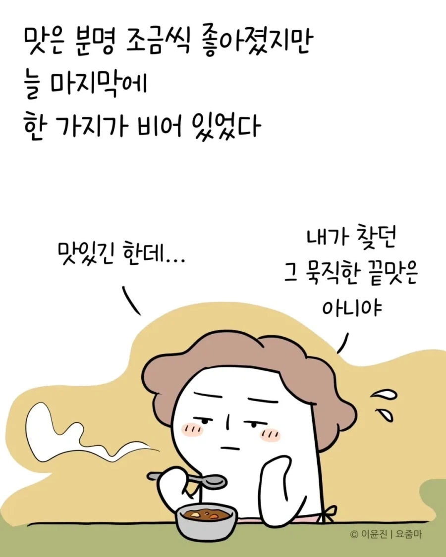 일본에서 오래전에 먹은 카레맛을 드디어 재현했다.manhwa - 이미지 6