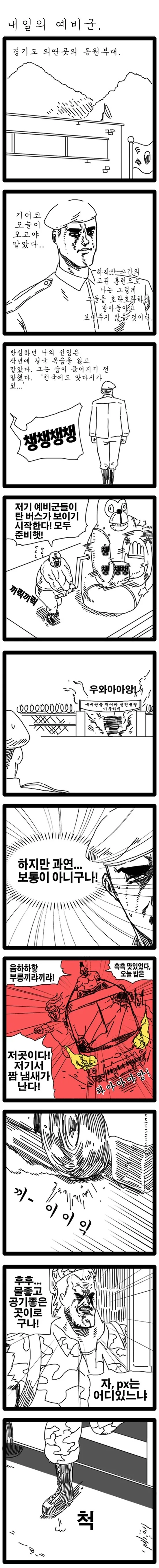 매년 재평가되는 예비군 만화 이미지 7