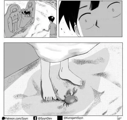 커플이 해변에 놀러간.manhwa - 이미지 2