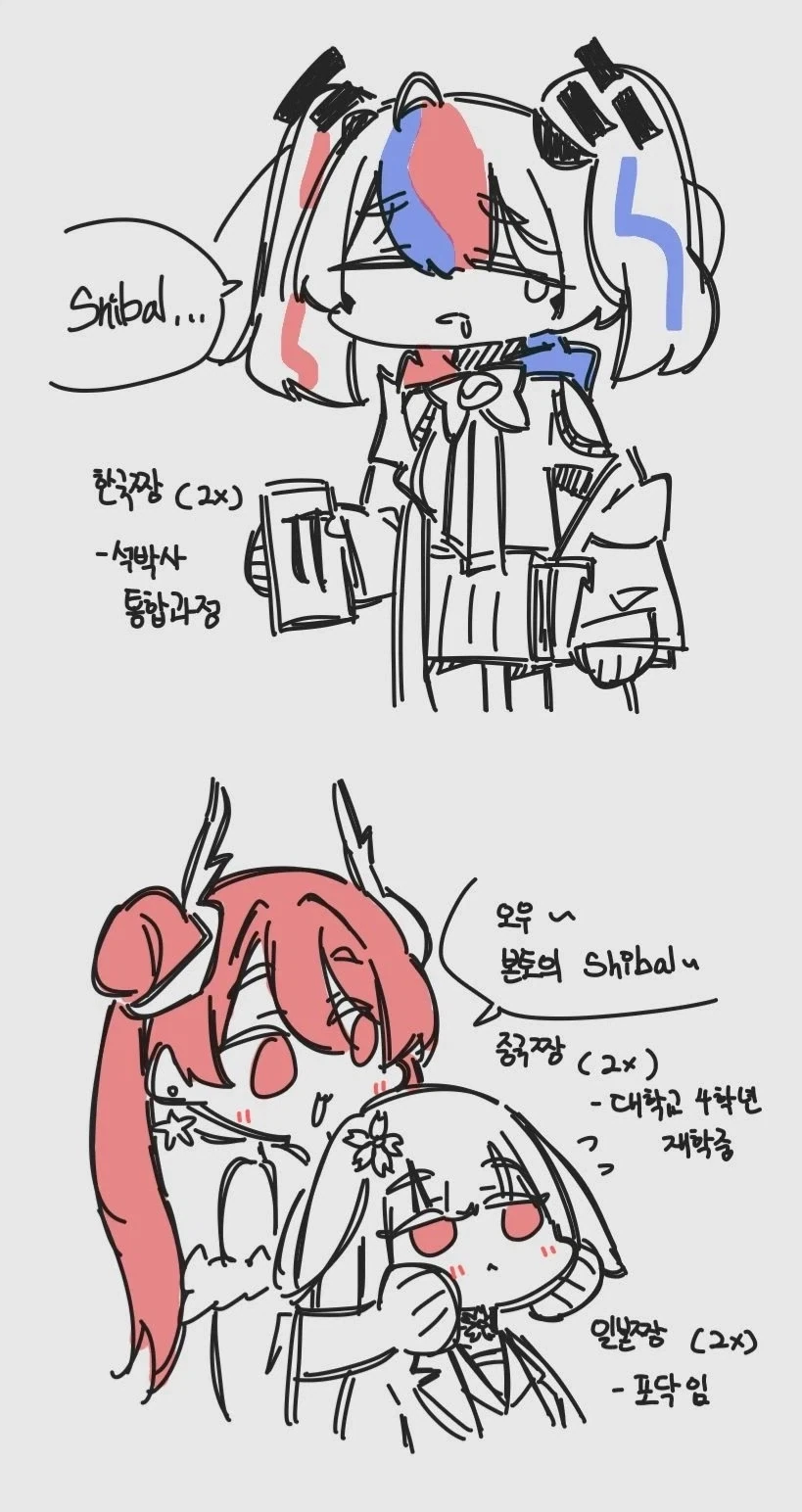 국기무스메) 대학원생 한국짱.jpg - 이미지 2