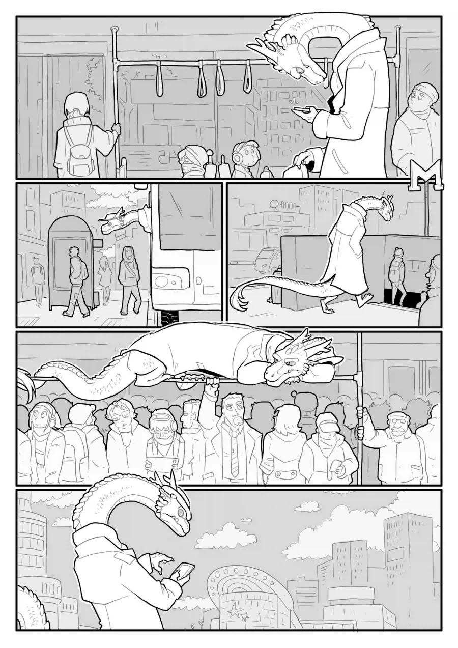 ㄴㄷ모델의 하루일과.manhwa - 이미지 2