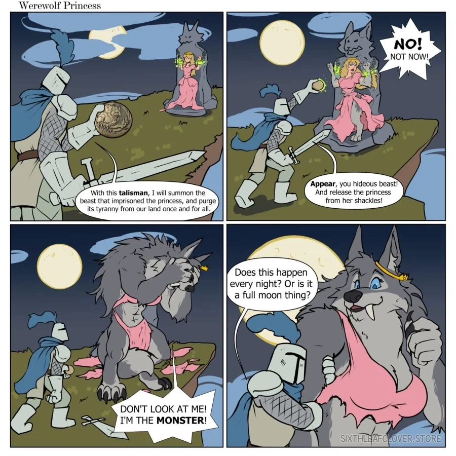 스압)늑대인간과 유적 탐험하는 manhwa 이미지 18