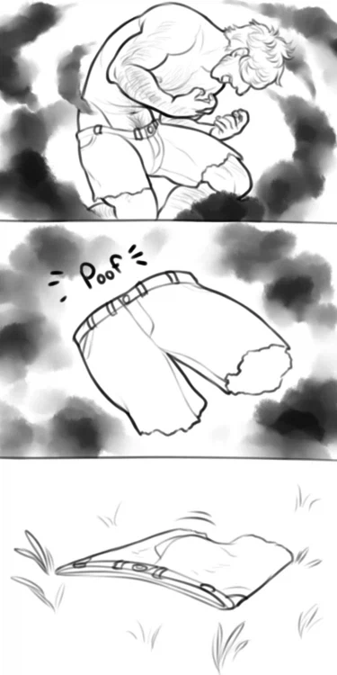 무시무시한 늑대인간 만화 - 이미지 2