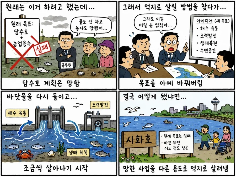 엉망진창 시화호 초기 시절.manhwa - 이미지 2