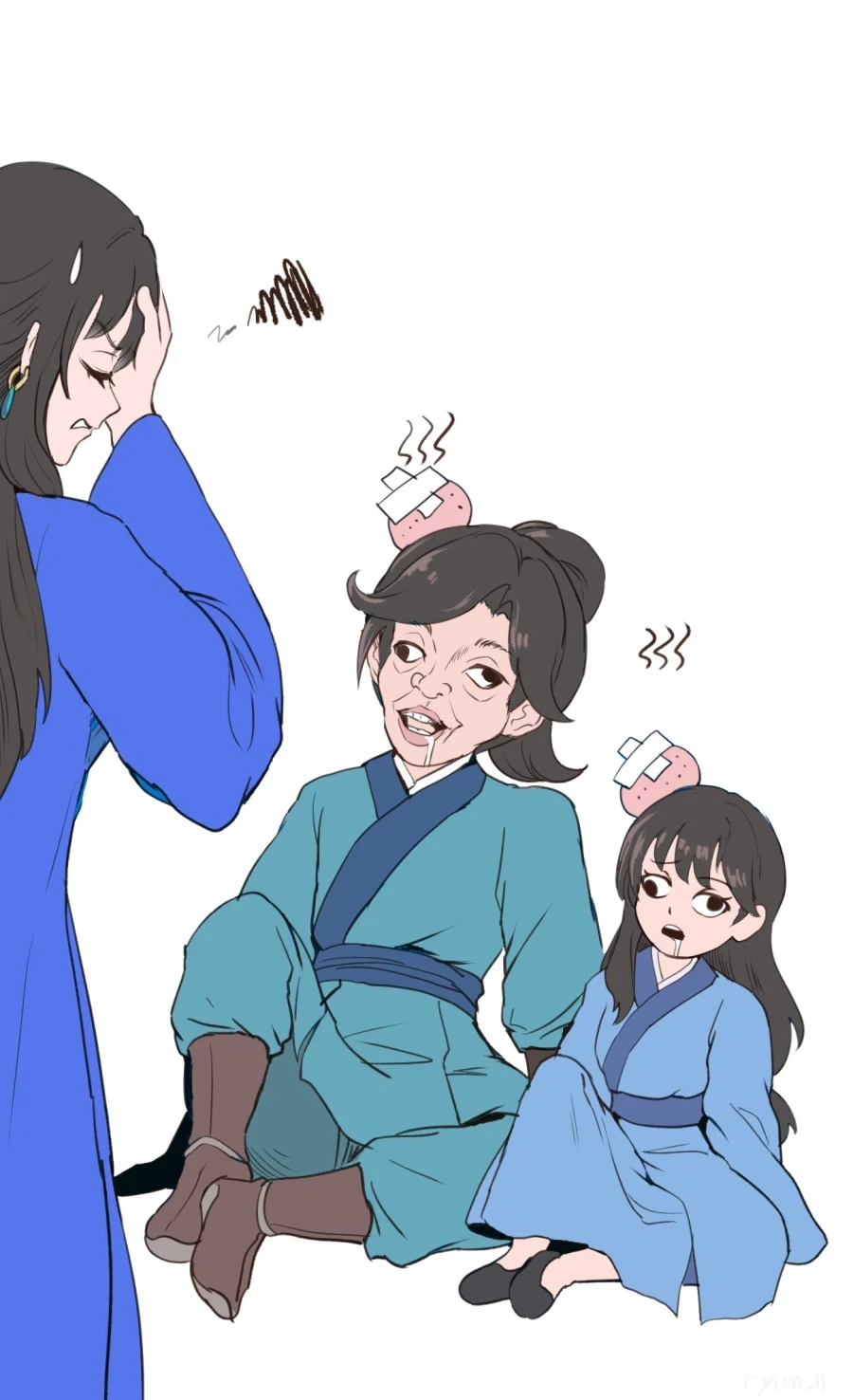 활협전) 아빠와 딸 Manhwa - 이미지 4
