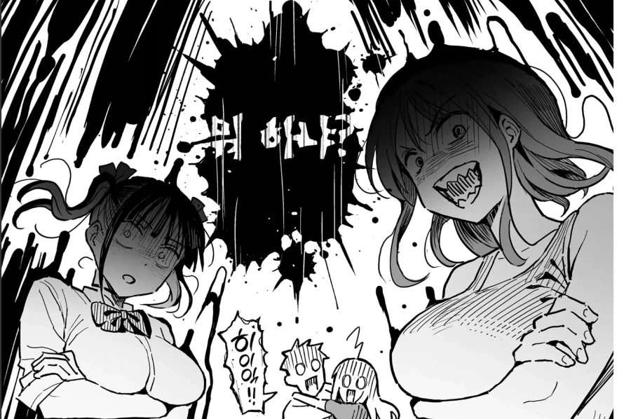 곱슬머리가 마음에 안드는 여자아이 만화.manga 이미지 4