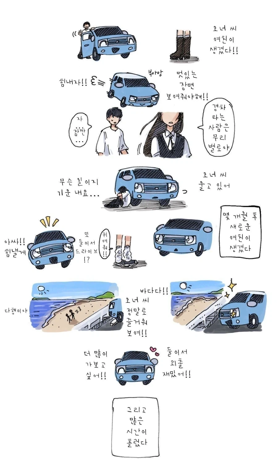 일본 경차의 일생.manga - 이미지 2