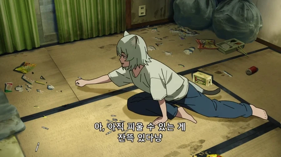 담배고양이) 잔뜩 붙이면 효과 좋겠지냥 - 이미지 2