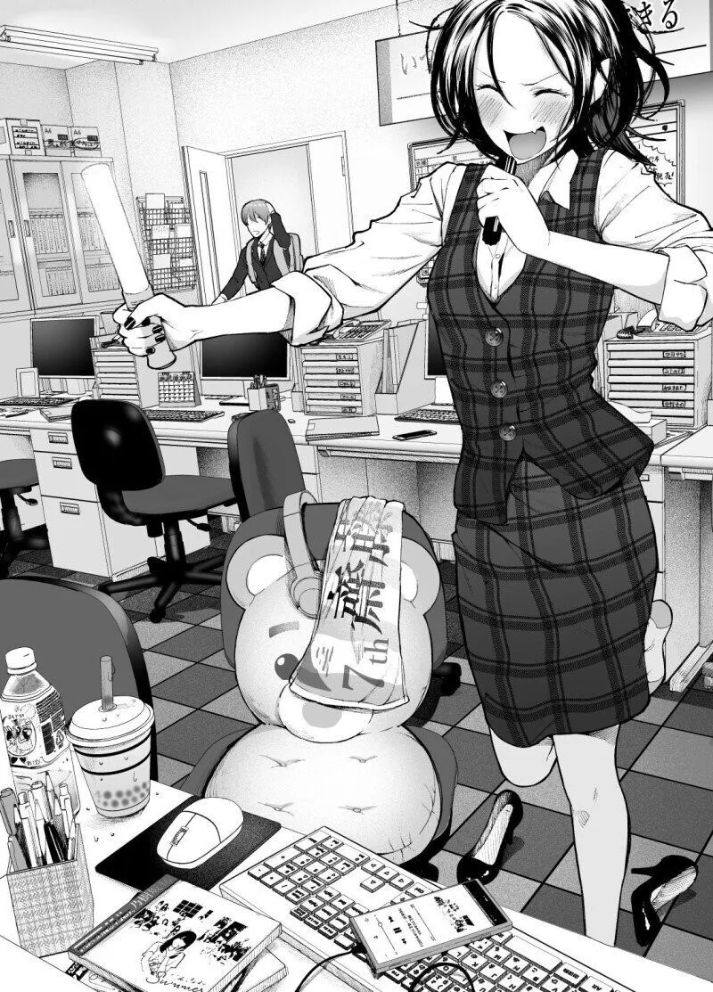 기나긴 야근 때문에 정신줄 놔버린 선배.manhwa - 이미지 4