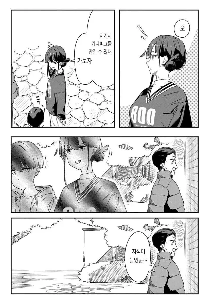 줄무늬 다람쥐 습성을 알려주는 .manhwa - 이미지 3