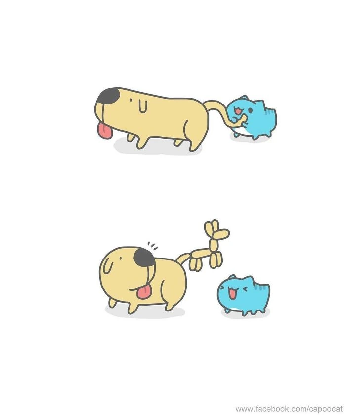 귀여운 고양이 만화.manga - 이미지 4