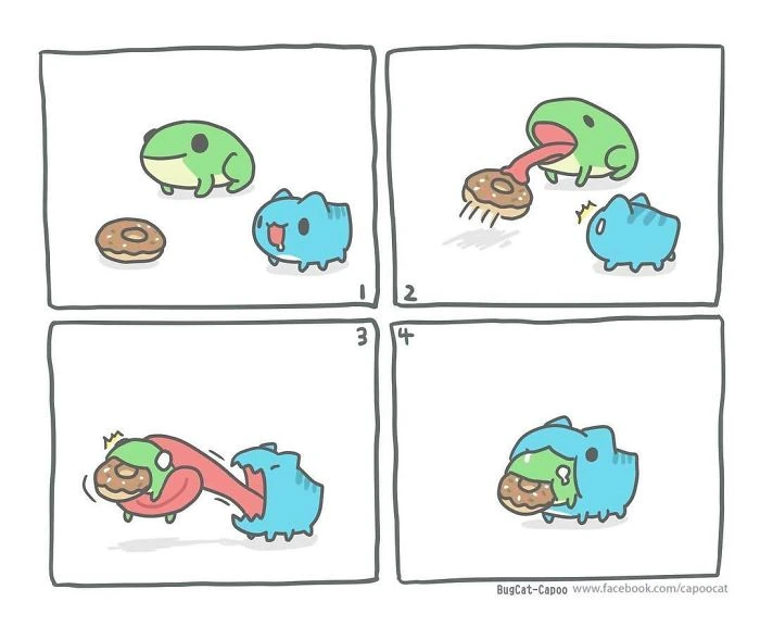 귀여운 고양이 만화.manga - 이미지 7