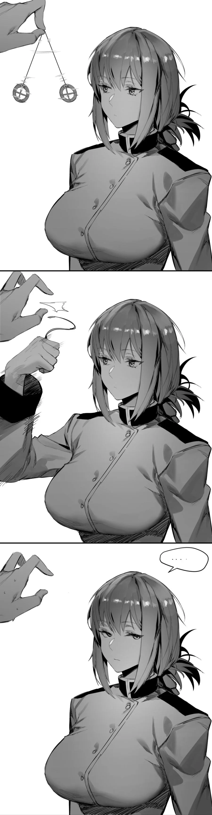 페그오) 마스터랑 어울려주는 나이팅게일.manga