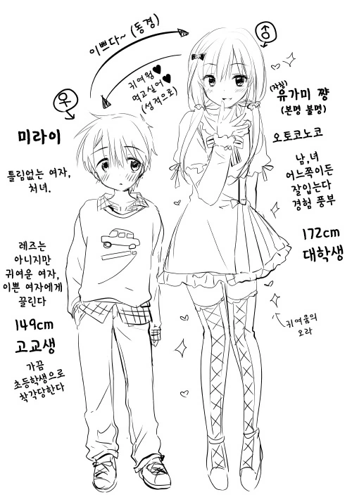 성별이 반대인 두 사람.manga - 이미지 10