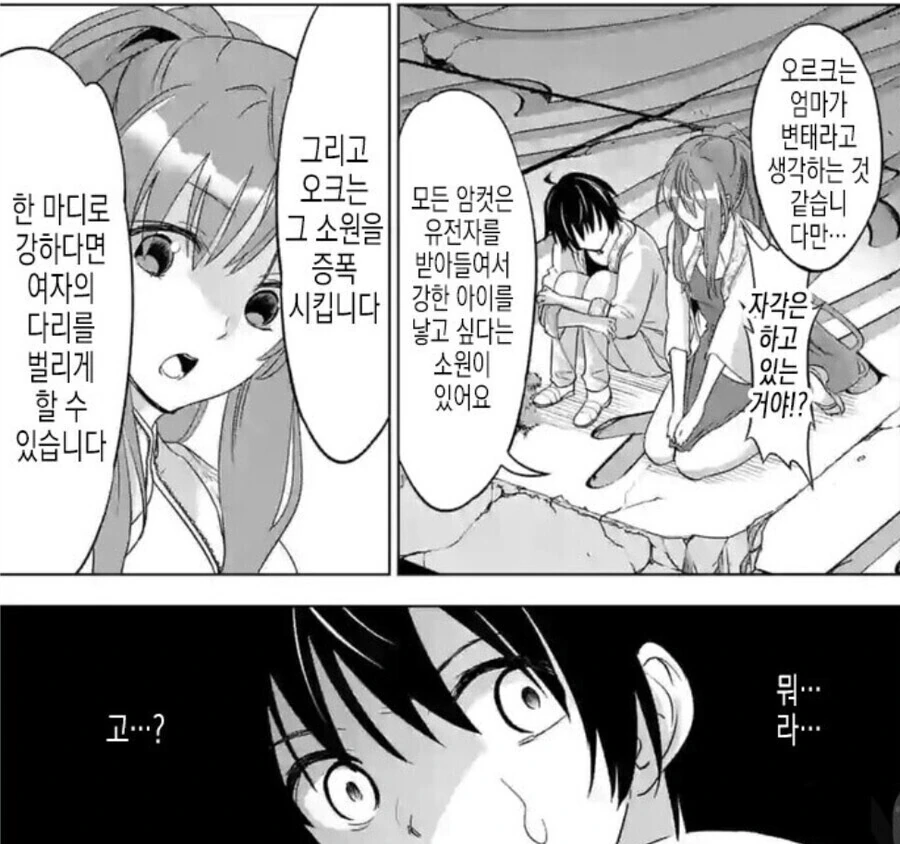 ㅎㅂ) ㅅㅇ오크와 공주기사의 ㄱㅂ종 가정교육.MANWHA - 이미지 14