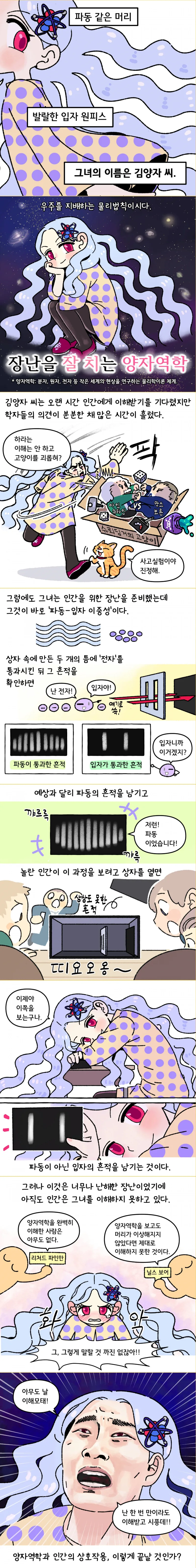 문과생도 이해하기 쉽게 만화로 푼 양자역학.manhwa
