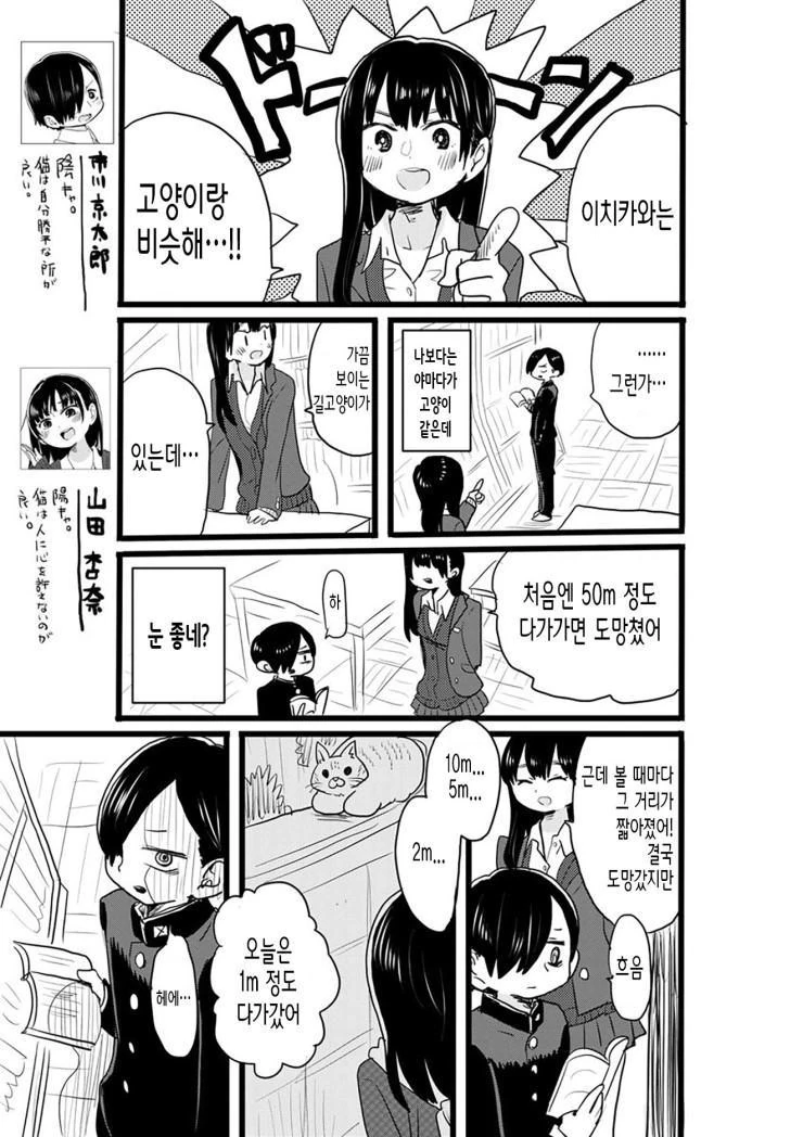 길 고양이 하고 가까워 지고 싶은.manhwa