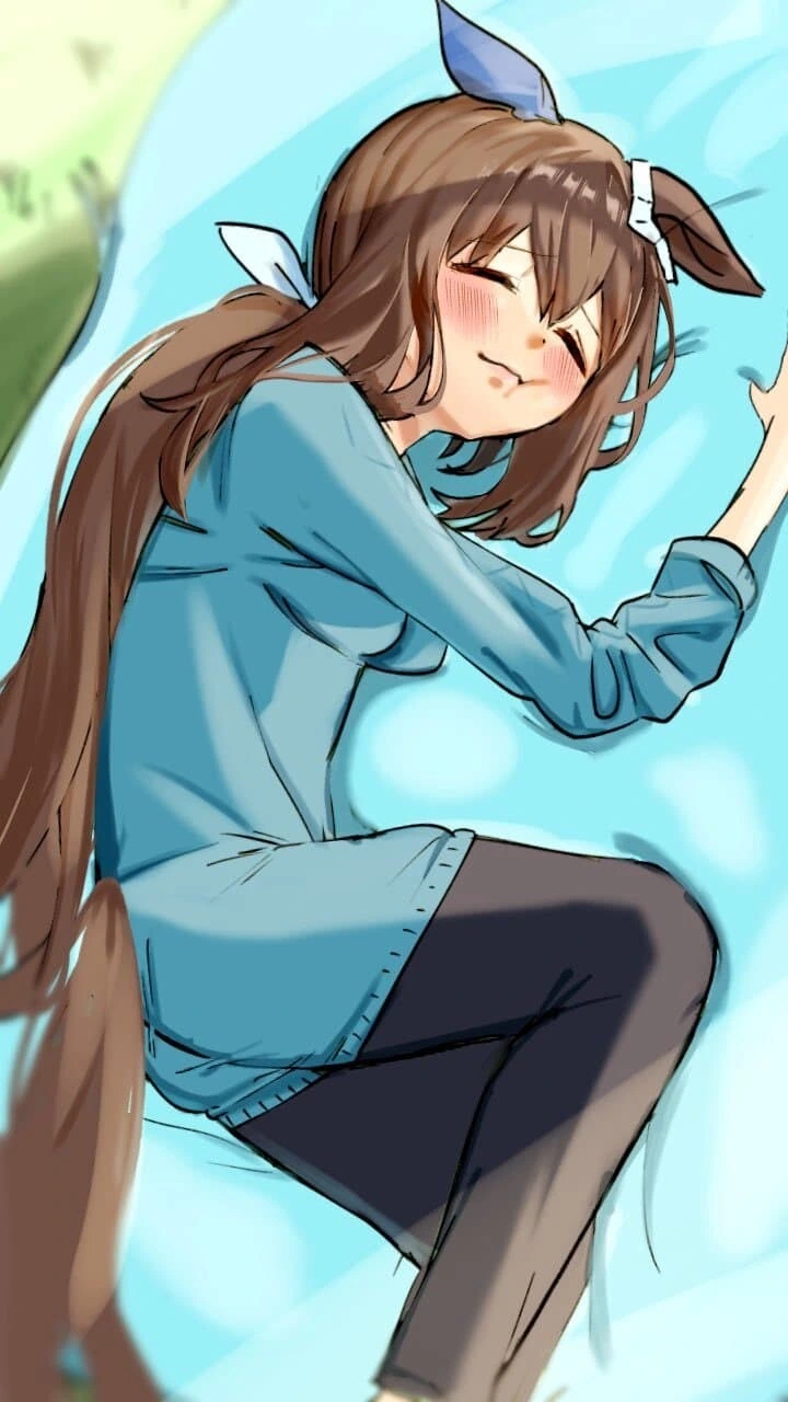 [말딸] 푹신한 쇼파에서 한숨 자는 아야베 - 이미지 2