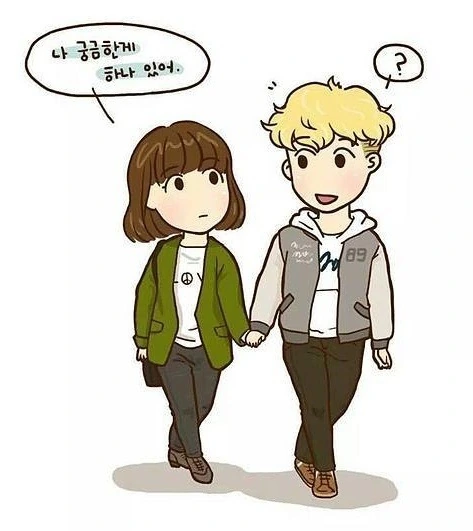 왜 좋아하는지 물어보는 만화