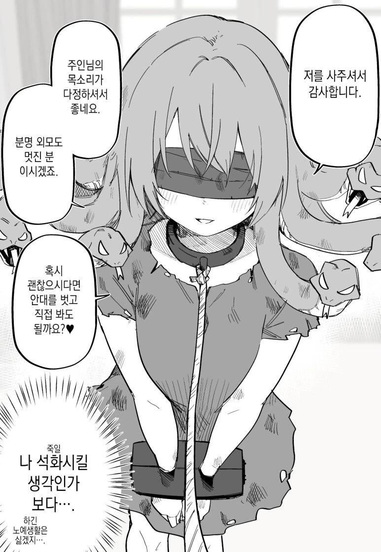 메두사 소녀를 ㄴㅇ로 사버린.manhwa