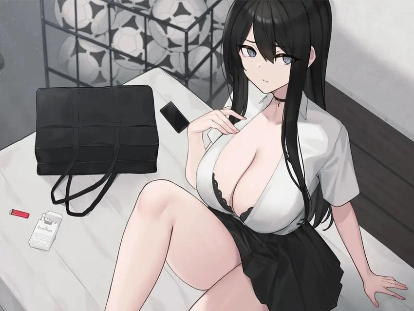 담배 걸린 양아치녀 짤