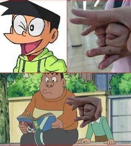 주먹으로 캐릭터 만들기