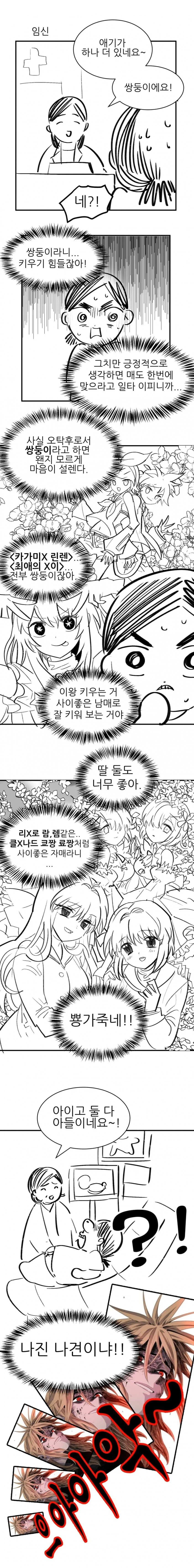 쌍둥이를 ㅇㅅ한 오타쿠 manhwa