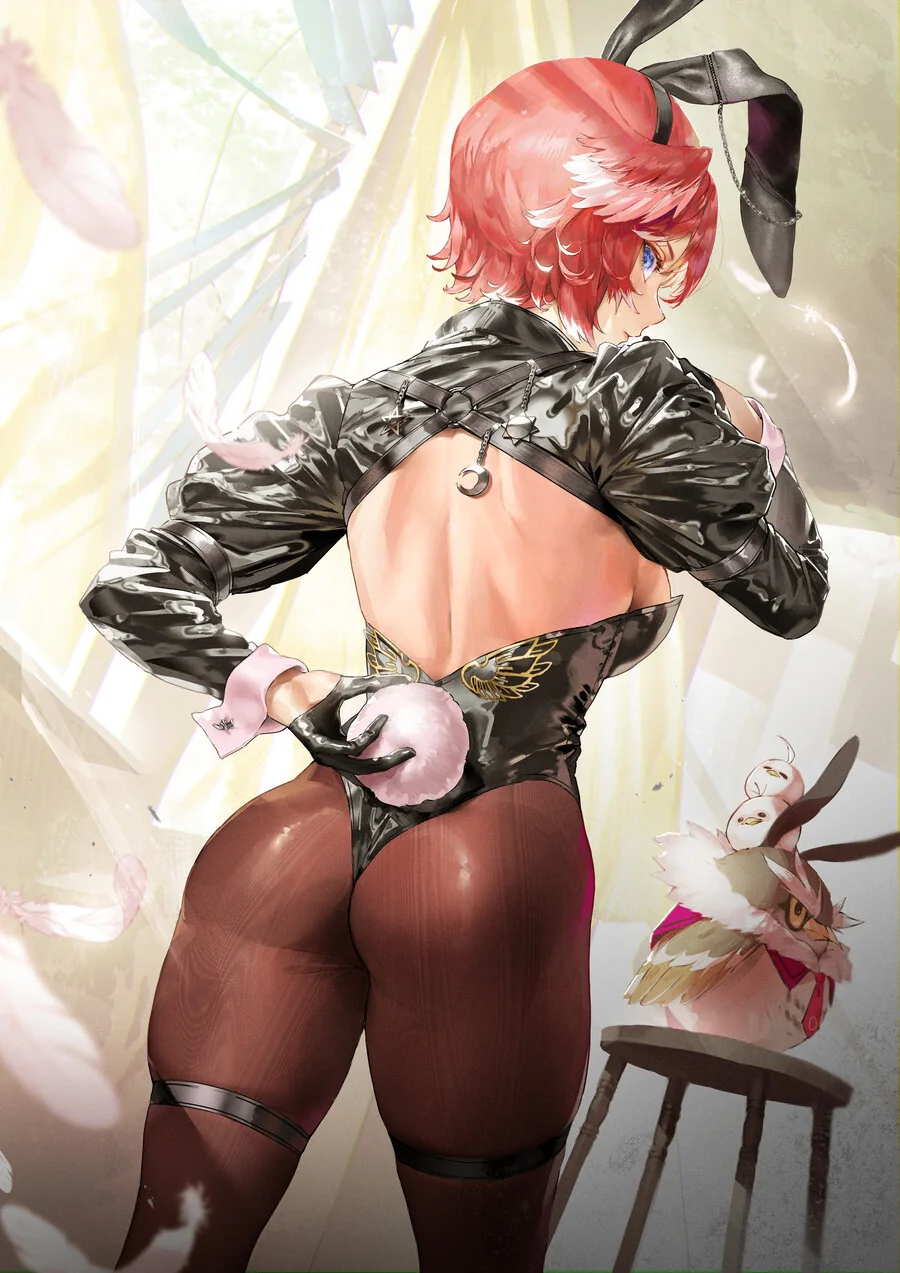 버튜버) 새에서 토끼로 전직한 루이모.manga