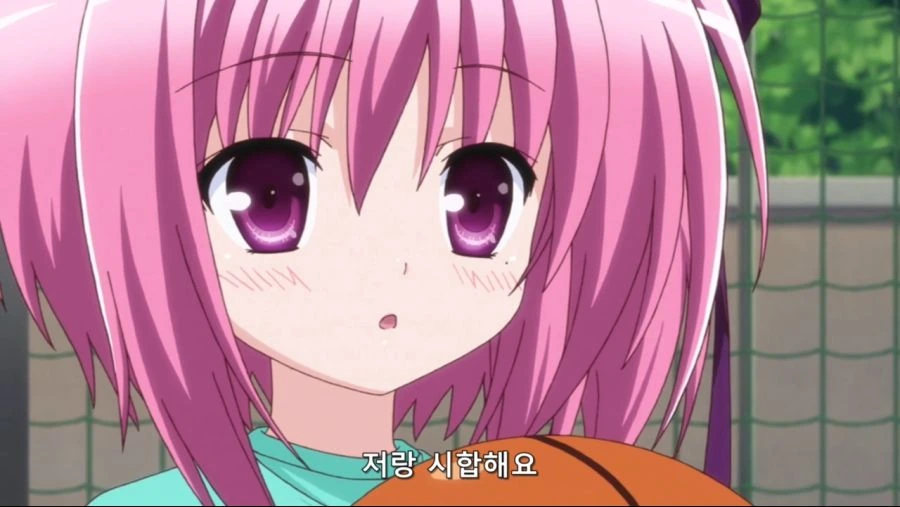 은발의 미소녀가 핑크발 미소녀에게 승부를 걸었다 - 이미지 2