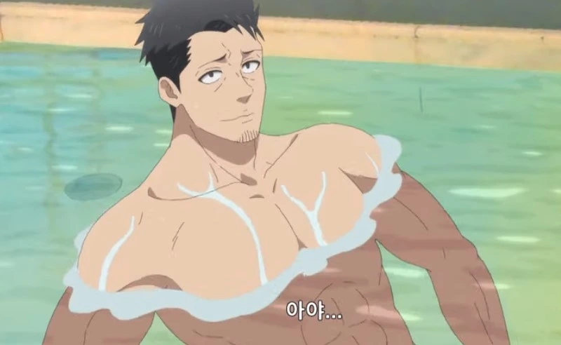 귀여운 아내를 둔 남편