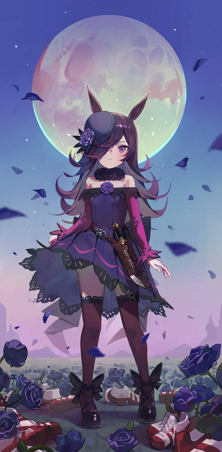 말딸) 라이스 이 그림 멋있는데 신발 안에 꽃 핀거지?