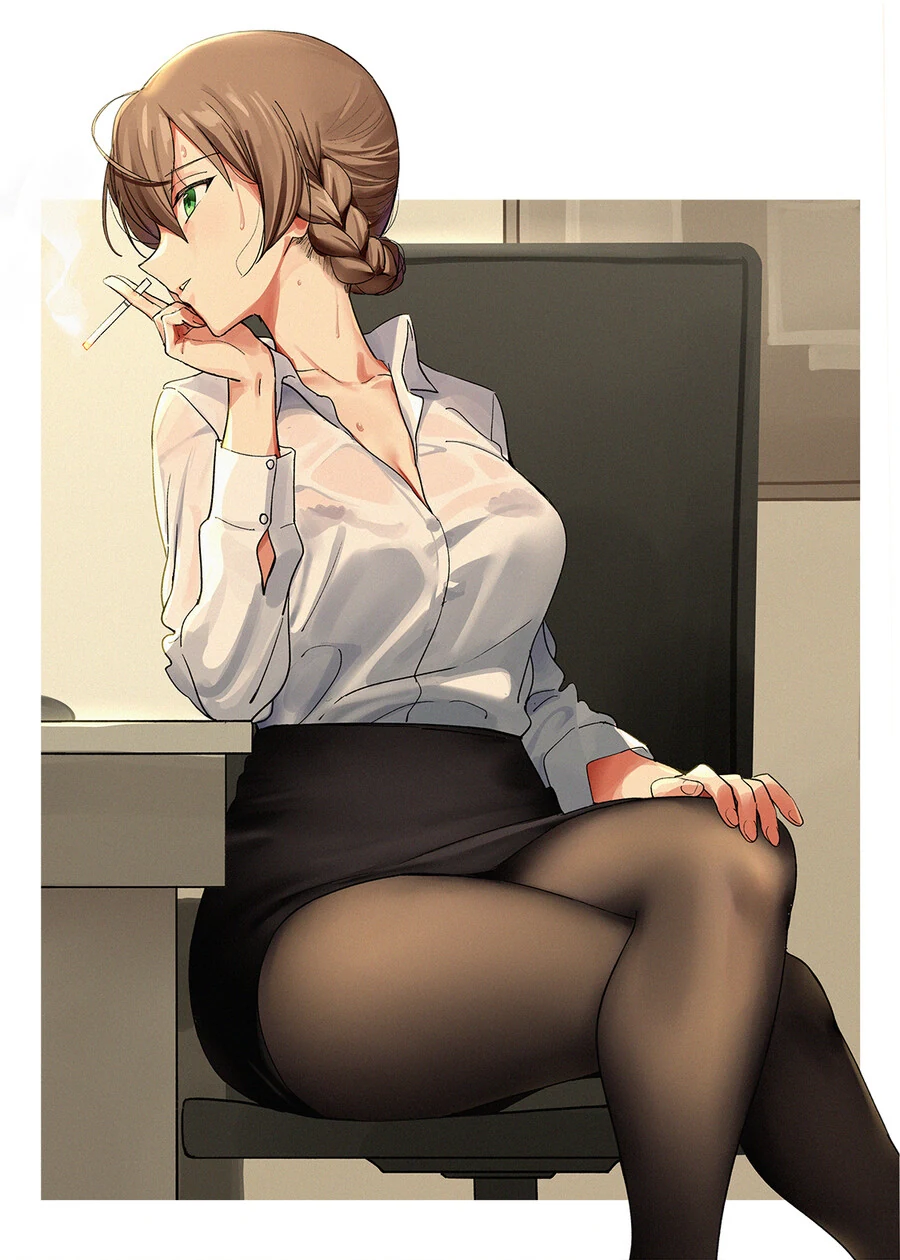 @) 색시한 미인 누님