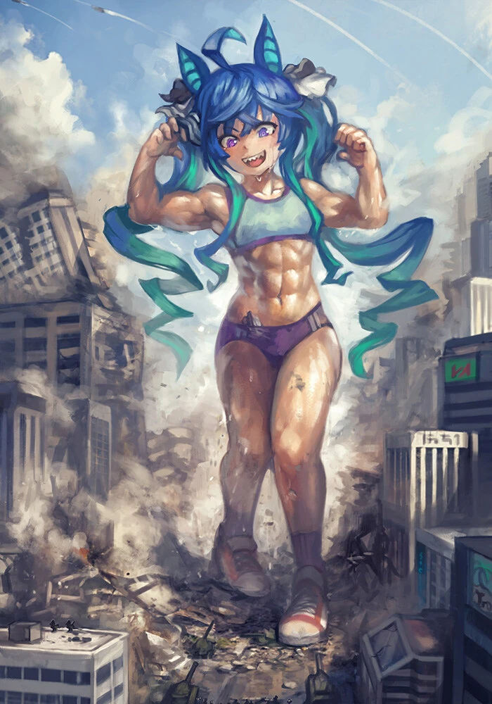거인이 되어 깽판을 치는 그림만 그리는 작가 - 이미지 4
