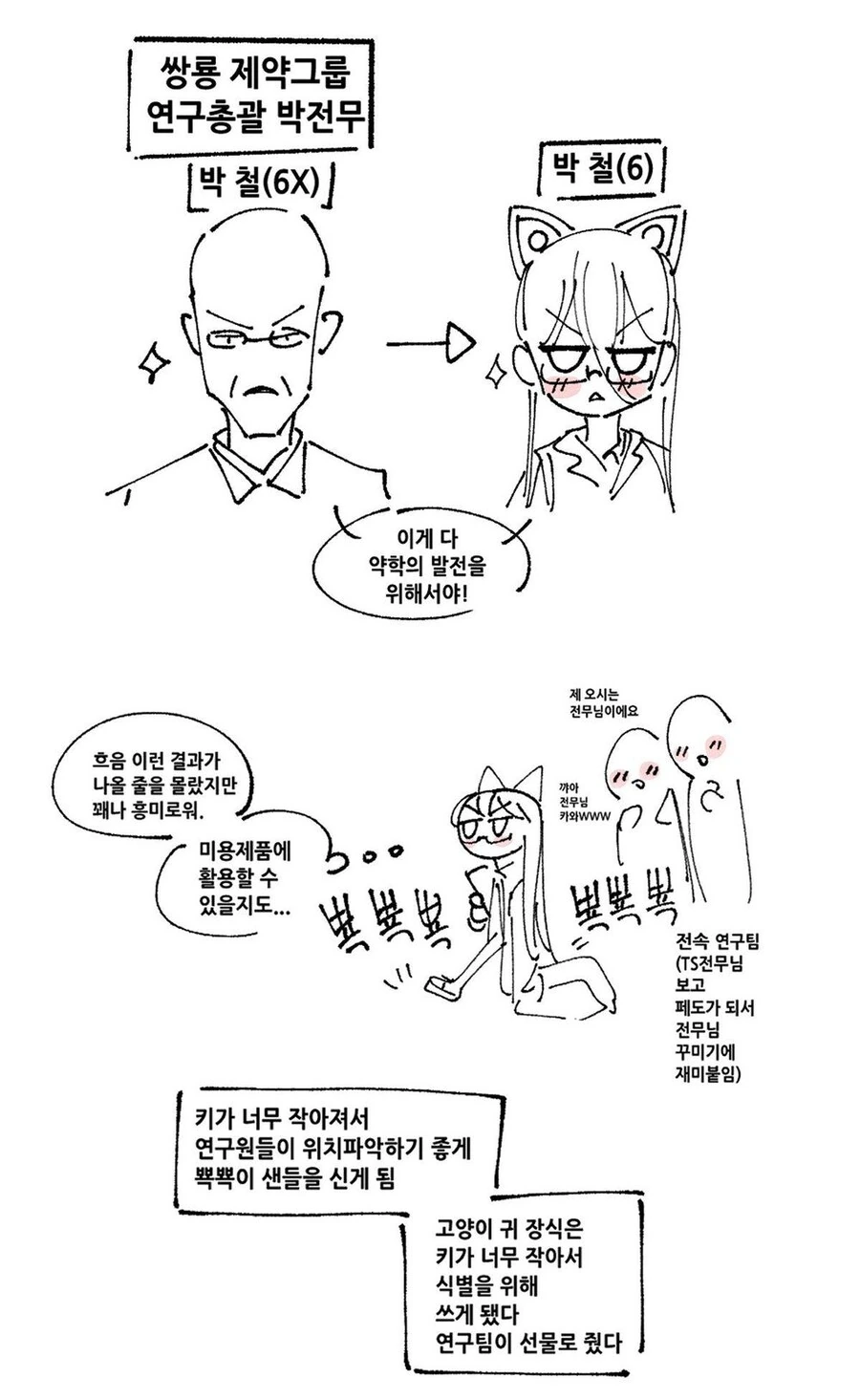 효과적인 탈모약 개발한.manhwa - 이미지 3