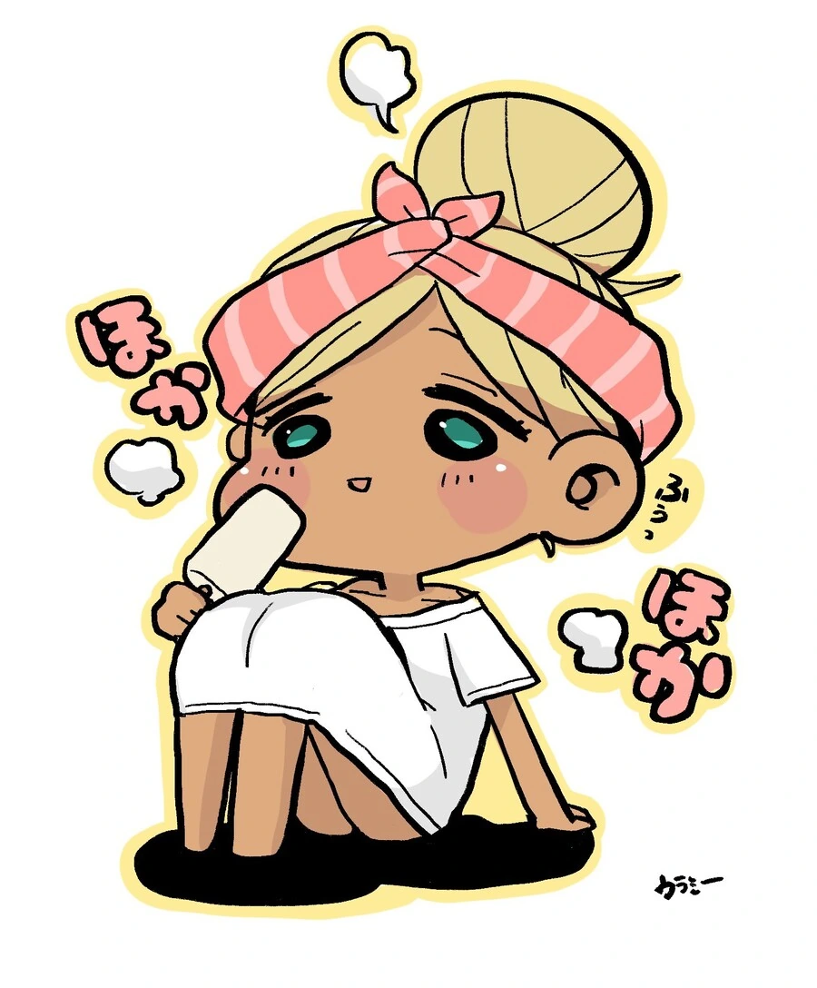 @) 목욕후의 라이라씨