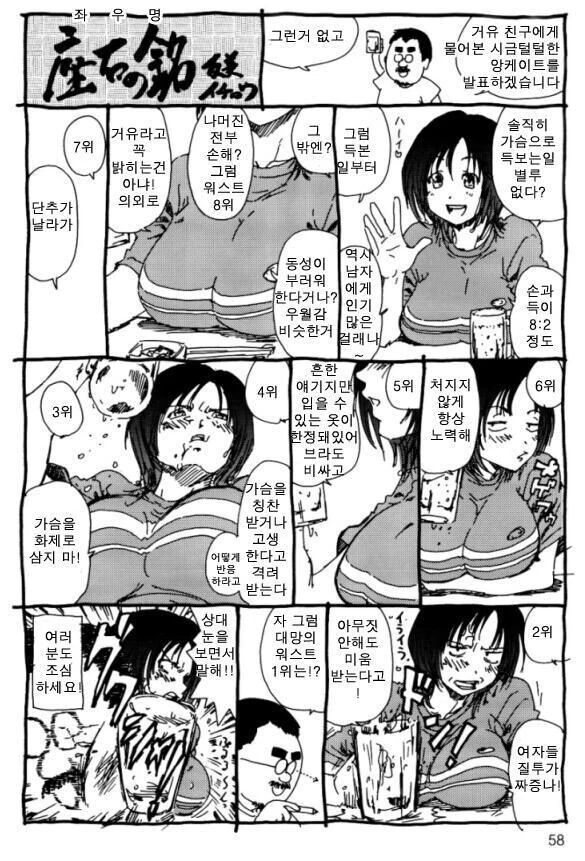 ㄱㅅ이 크면 불편한 점 8가지 manhwa