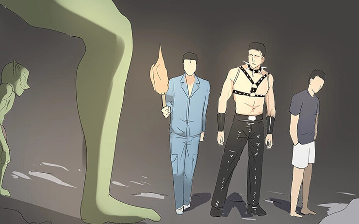 고블린)던전에 들어간 초보 모험가들의 최후 만화 - 이미지 3