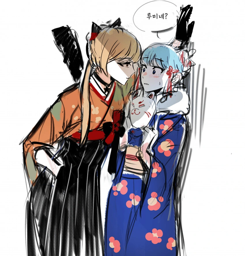 소전 원신) 서로 바꿔서 덮치는.manhwa - 이미지 2