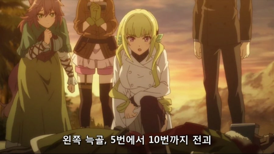 수술을 시작할려는 여자